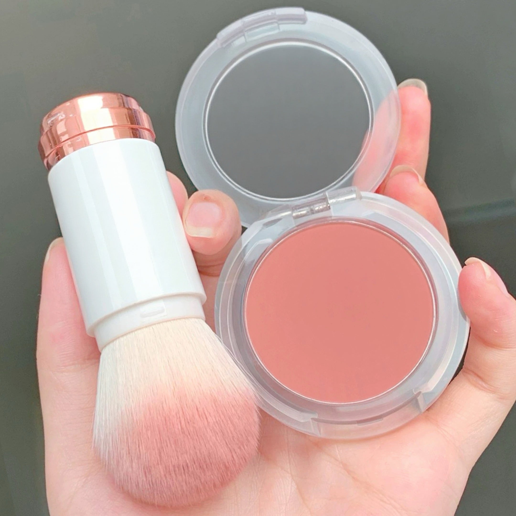 Foundation Brush,Flat Top Brush Synthetic Professional Makeup Brush Liquid Blending Mineral Powder Buffing Stippling Makeup Tools,